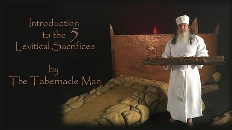 Tabernacle of Moses: Introduction to the 5 Levitical Sacrifices Dr ...