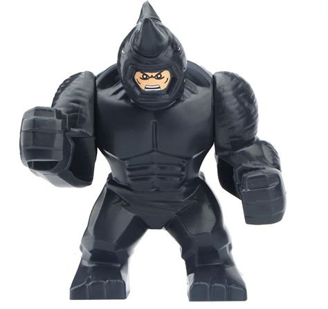 Custom Marvel Rhino Big Figure Lego Compatible