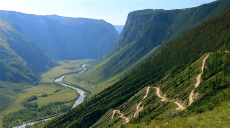 Free Images : landscape, hill, river, valley, mountain range, fjord ...