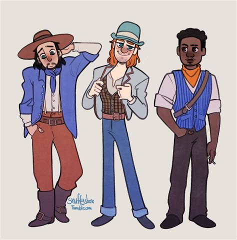 「some good Van Der Linde boys who deserve」|Leaのイラスト