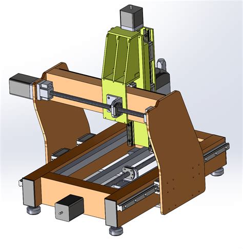 [CAD] Desktop CNC Mill Machine | The Invention Factory