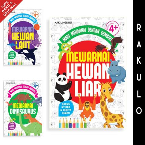 Jual Buku Anak Mari Mewarnai Dengan Gembira Hewan Coloring Book ...