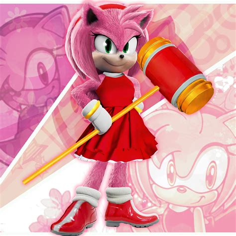 Sonic The Hedgehog 2 Movie Amy Rose - Jami of All Trades