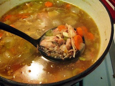 Smoked Turkey and Wild Rice Soup