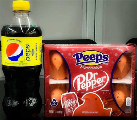 Pepsi Dr. Pepper Marshmallow Peeps 2023 Challenge : r/walmart