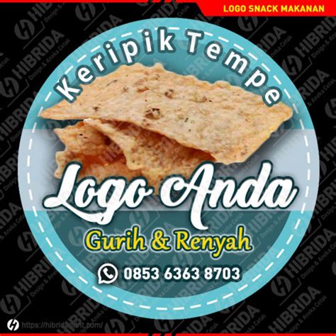 File PSD Logo Keripik Tempe