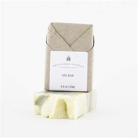 Spa Bar | Spa Bath Soap - White Cedar Naturals