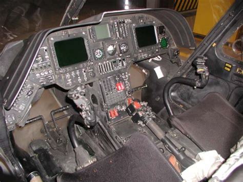 Cockpit view of the OH-58D