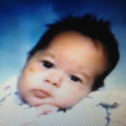 AJ LEE as a baby