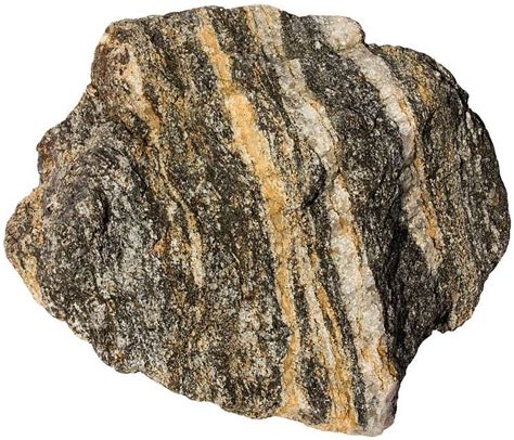 Mica Schist right on the edge of forming feldspar and being classified ...