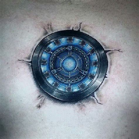 Arc Reactor Tattoo