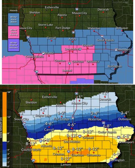 UPDATE: WINTER STORM warnings now in effect for millions across the ...