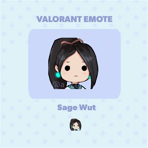 Valorant Sage Twitch Emote | Etsy