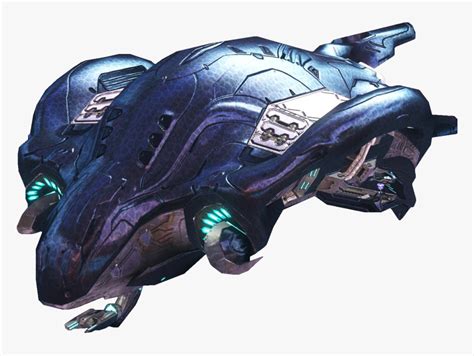 From Google Images - Halo 3 Covenant Ship, HD Png Download - kindpng