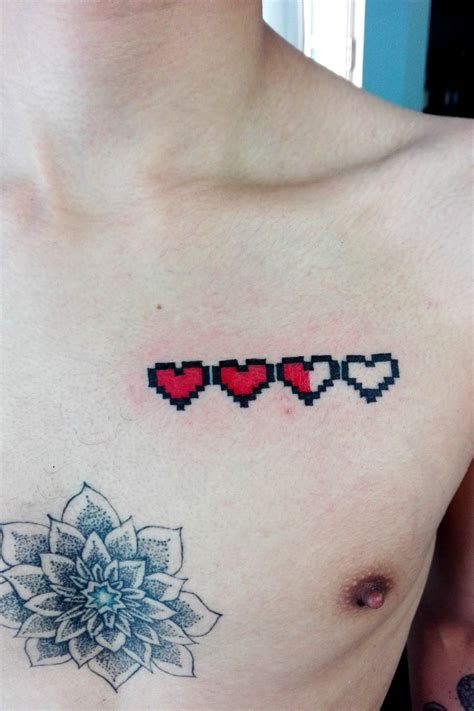 Top 132 + 8 bit heart tattoo - Spcminer.com