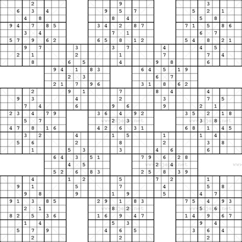 Double Harakiri Sudoku X