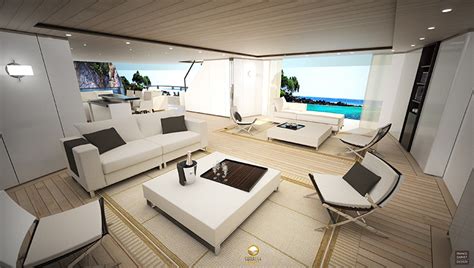 Sunrise 50 Yacht Concept - Interior — Yacht Charter & Superyacht News