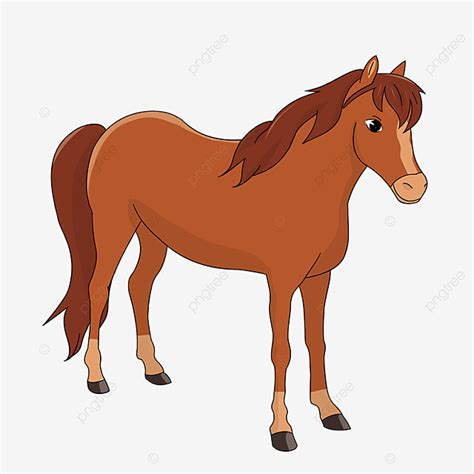 Cartoon Horse Face Clipart Transparent Background, Cartoon Horse ...