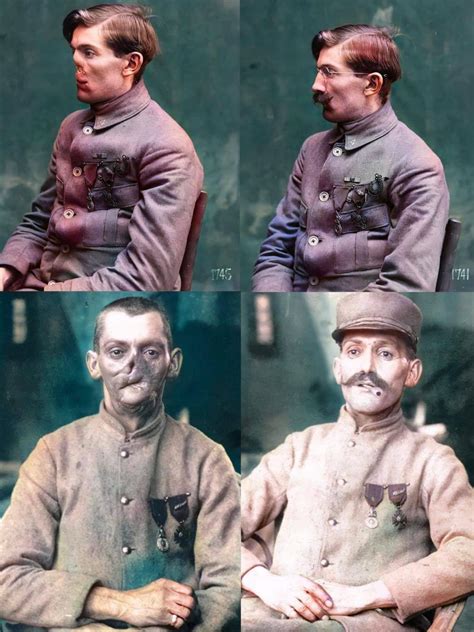 After being disfigured during WWI, many soldiers thought they would be ...