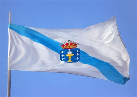 National flags : State Flag of Galicia