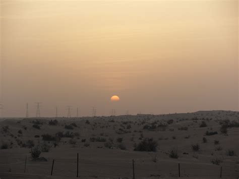 Sunset in the desert of Dubai :) by Sareeey on DeviantArt