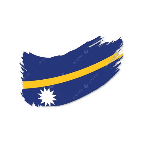 Nauru Vector Flag With Transparent, Nauru, Nauru Flag, Nauru National ...