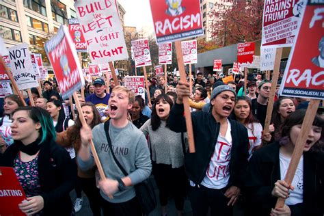 Thousands protest Donald Trump win around U.S. – The Denver Post