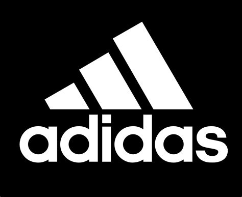 Adidas Logo White Symbol With Name Clothes Design Icon Abstract ...