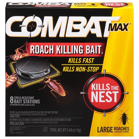 Combat Max Roach Killing Bait for Large Roaches - Shop Insect Killers ...