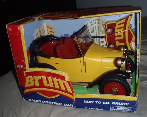 Brum Radio RC Operated Car Convertible Ragdoll Radio Shack Vintage Toy ...