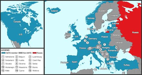 MAP | 28 countries comprise NATO political, military alliance - CBCNews.ca