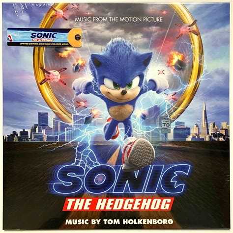 Sonic The Hedgehog - Movie Soundtrack [Gold Ring Vinyl] LP Vinyl Record ...