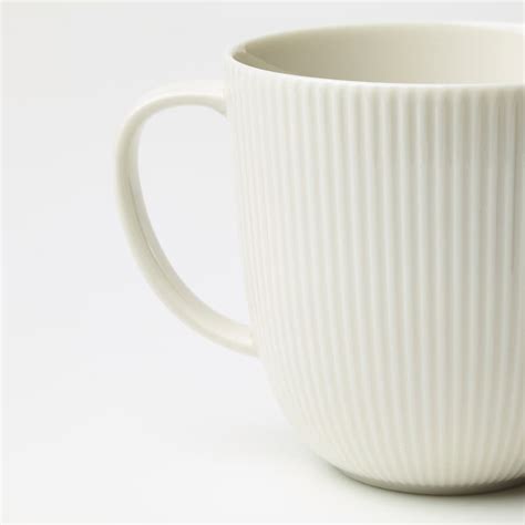 OFANTLIGT mug, white, 10.5 oz - IKEA