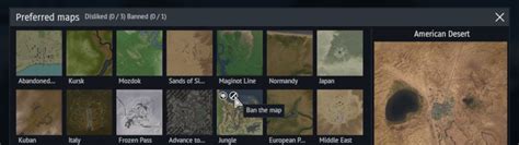 [Development] Map rotation filter - News - War Thunder