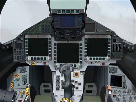 Cool Jet Airlines: Eurofighter Typhoon cockpit