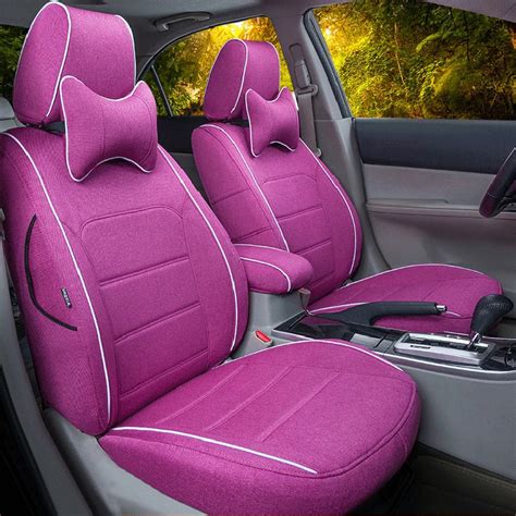 Custom Fit Car Seats For Volvo V60 Seat Covers & Supports Linen Cloth ...