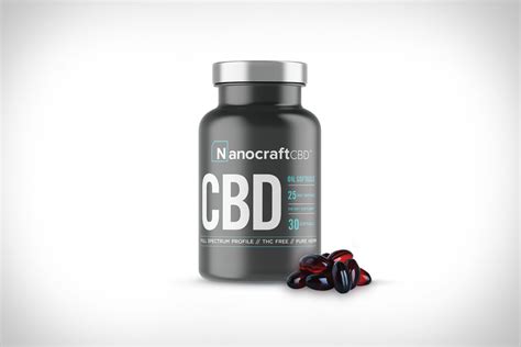 Nanocraft CBD Oil Softgels | Uncrate