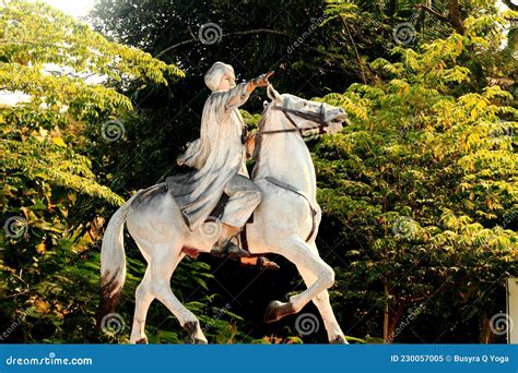 Diponegoro Statue Park (Taman Patung Diponegoro) Editorial Image ...