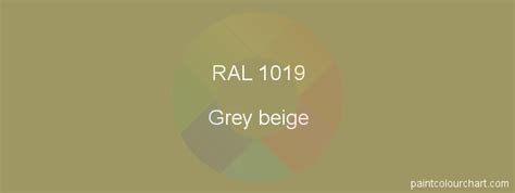 RAL 1019 : Painting RAL 1019 (Grey beige) | PaintColourChart.com