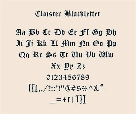 Cloister Black Font Free Download - Free Fonts Lab