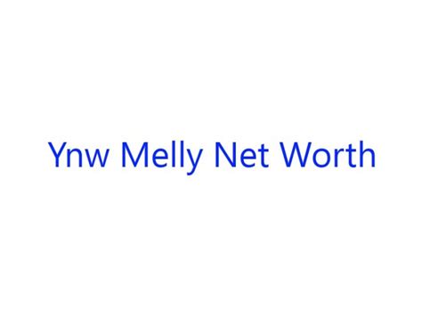 Ynw Melly Net Worth - Roobytalk.com