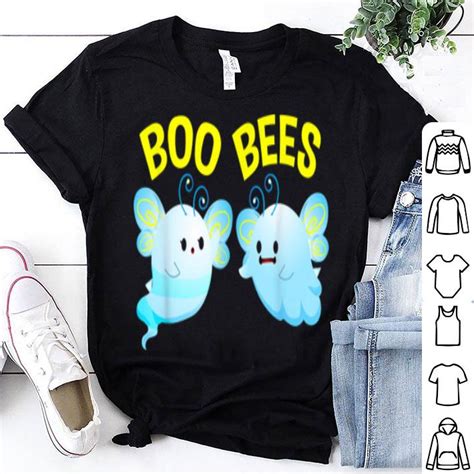 Boo Bees Couples Halloween Costume Gifts Funny Women Girls shirt ...