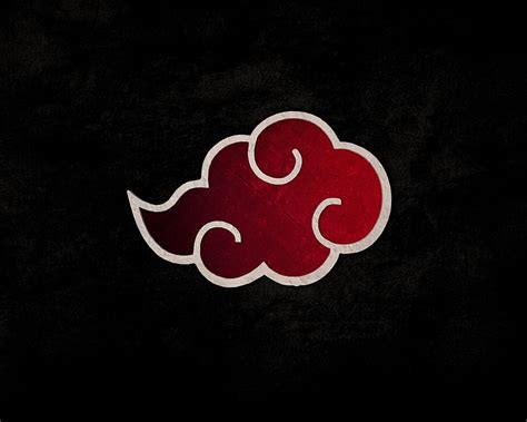 Emblema de akatsuki, akatsuki, emblema, icono, nube, naruto, Fondo de ...