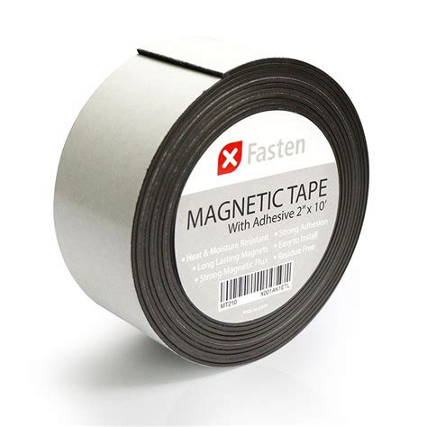 XFasten Flexible Strong Magnetic Tape, 2Inch x 10Foot - Walmart.com ...