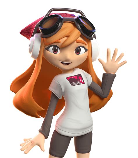 Meggy Waves Hi (Blender Cycles Render) : SMG4