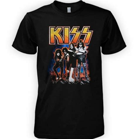 Kiss Band Shirt Kiss Band Album Rock And Roll Shirt | Etsy