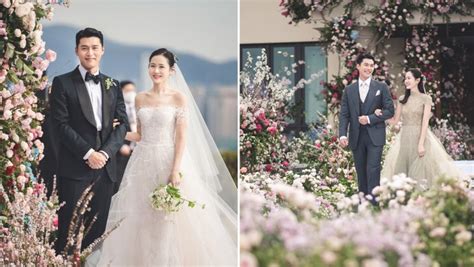 'Crash Landing On You's' Son Ye-jin and Hyun Bin Unveil New Wedding Photos