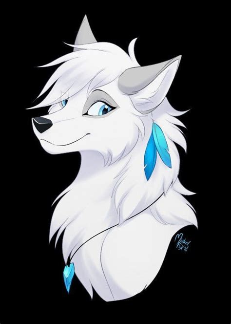 Pin by 🍫🍫Brownie🍫🍫 on Best Anime | Cute wolf drawings, Fantasy wolf ...