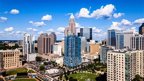 Charlotte Skyline Wallpaper