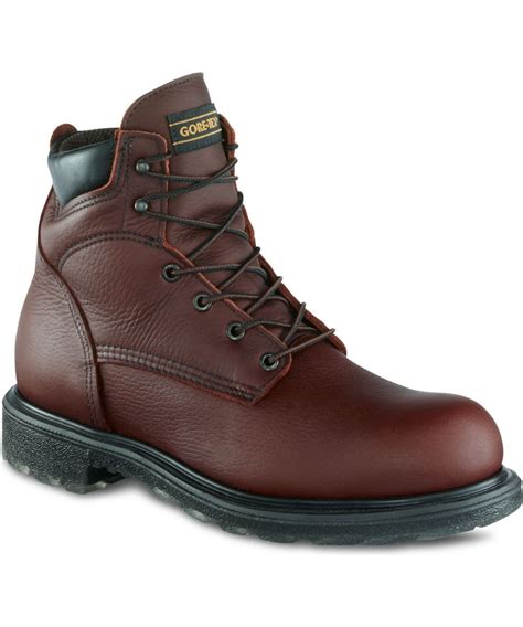 Red Wing Shoes Men’s 6-inch Waterproof Boots (604) - Nutmeg Ebbtide Le ...